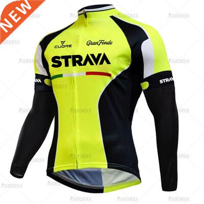 STRV Cycling Jerseys 2022 Rcing Bike Jersey Long Sleeve C