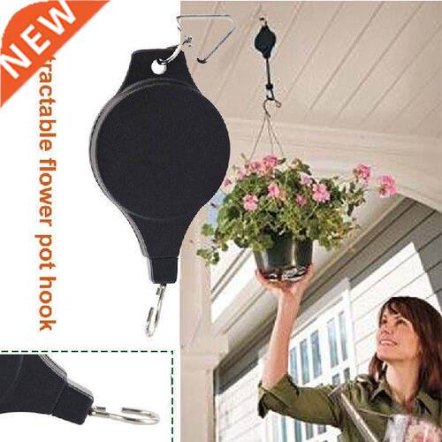 Telescopic Retractable Pulley Pull Down Hanger for Potted