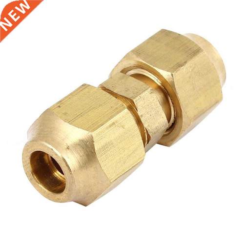 8mm to 8mm Brass Connector Fitting Coupler for Air-condition