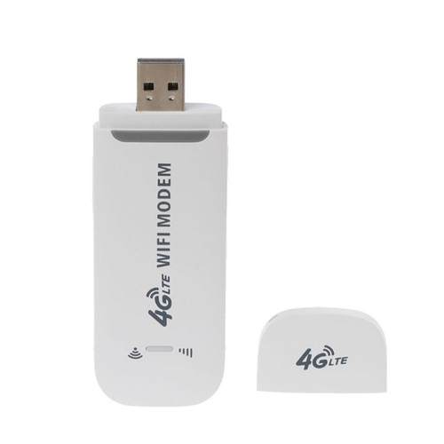 4G LTE Dongle Home USB Adapter White Network Card WiFi Modem