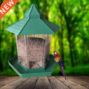 r Waterproof Gazebo Hanging Wild Bird Feeder Outdoor