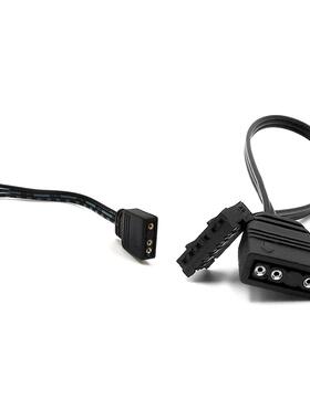COOLMOON 5V three-pin to 4pin/6Pin controller adapter cable
