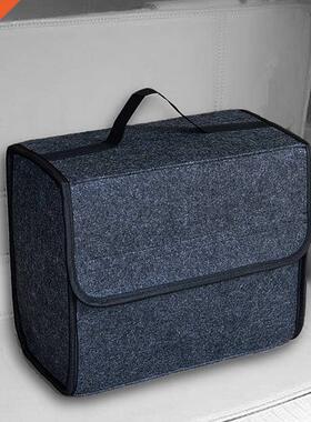 Car Storage Bag Trunk Organizer Box Felt Cloth Storage Box A