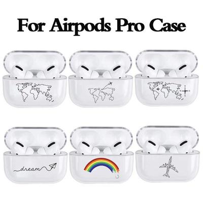 Funny Map Trip For Apple Airpods Pro Case Cover Cute Luxury