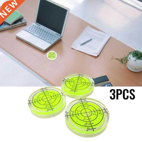 1 Piece 32mm Round Bullseye Precision Spirit Level Bubble Ca