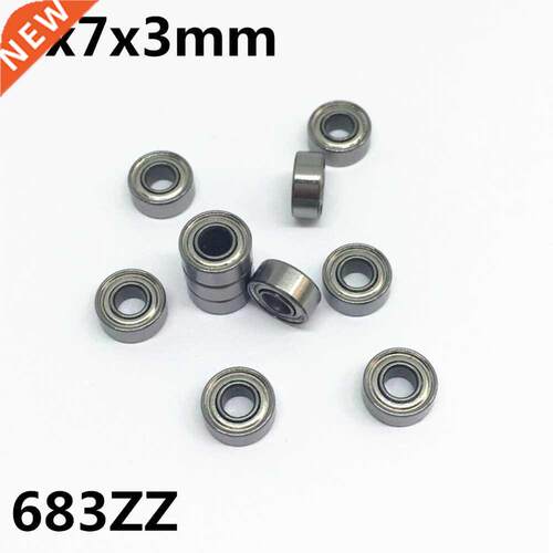 50Pcs 683ZZ L-730ZZ 3x7x3 mm Deep groove ball bearing Miniat