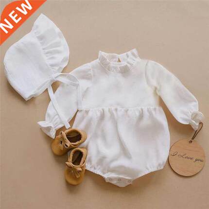 Baby Girl Clothes 0-2T Long Sleeve Romper Jumpsuits One-piec