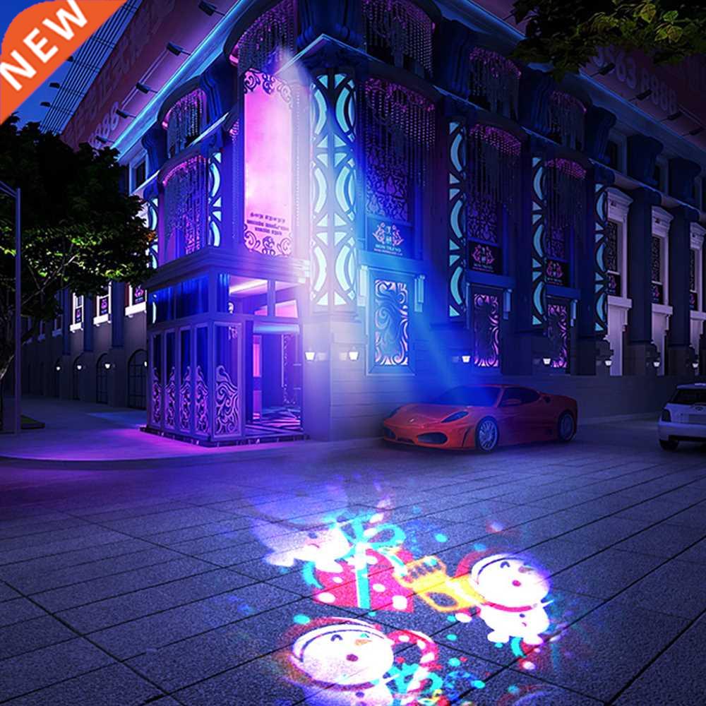 Led Christmas Projector Lamp Stage Lights Garden Decor Lamp