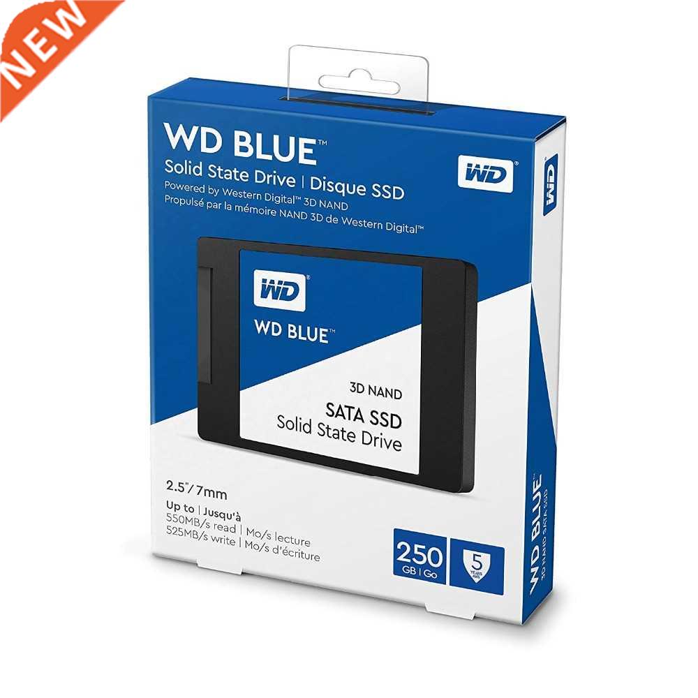 Western Digital Blue 3D NAND SSD 1TB 250GB 500GB SATA III In