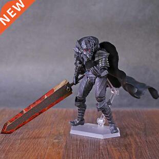 Figma 410 359 Berserk Black Swordman Action Figure Collectib