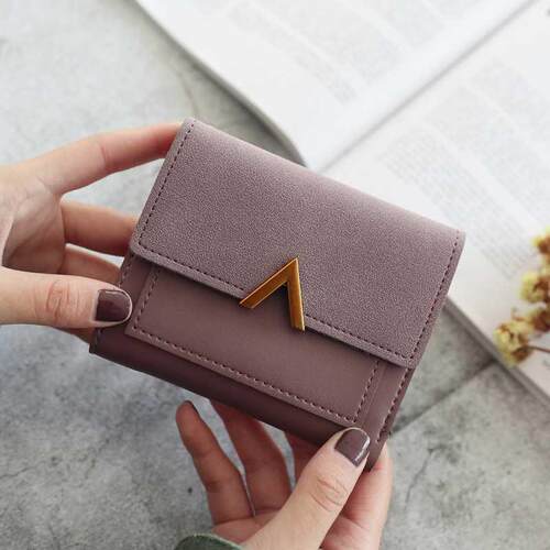New Women's Wallet Short Women Coin Purse Wallets Card Holde