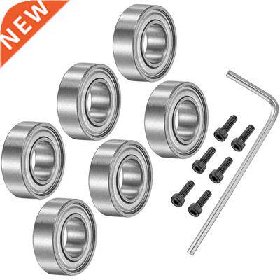 6Pcs Bearing Accessory 3/16Inch I.D. 3/8Inch OD 1/8Inch