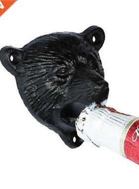 Blck Cst Iron Beer Opener Wll Mounted Beer Opener Cute Be