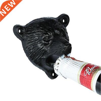 Blck Cst Iron Beer Opener Wll Mounted Beer Opener Cute Be
