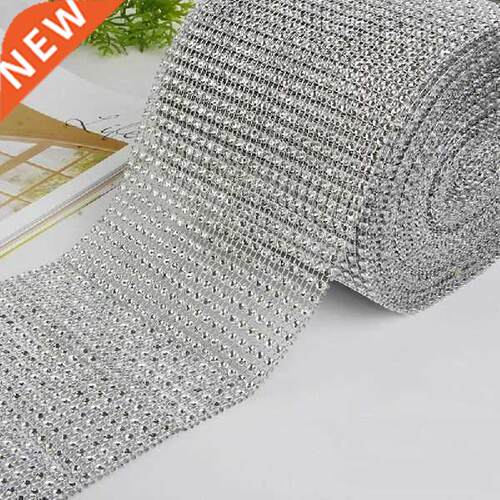 1 YardPiece DIY Home Table Decor Rhinestone Net Crystal