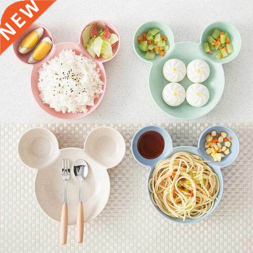 Kid Cartoon Mouse Bowl Dishes Lunch Box Kid Baby Children