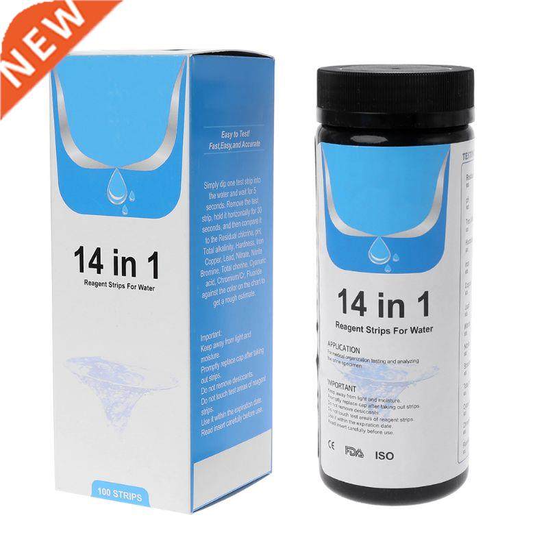 100Strips Water Test Strips Reagent Strip For Water Quality