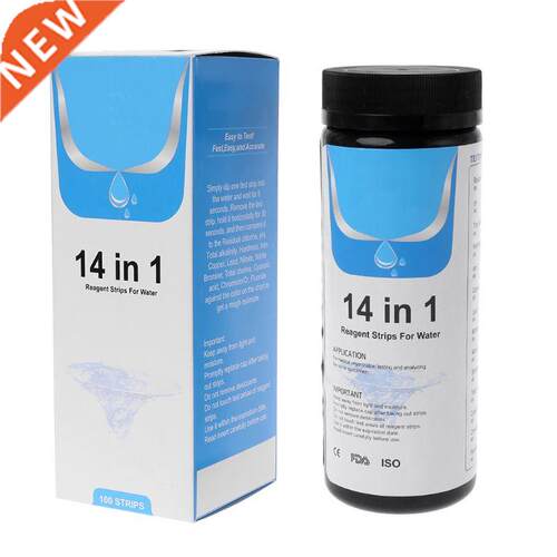 100Strips Water Test Strips Reagent Strip For Water Quality