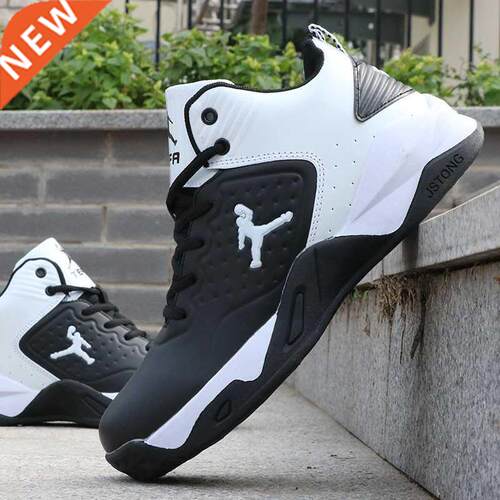 New Brand Basketball Shoes Men High- Sports Shoes Cushion