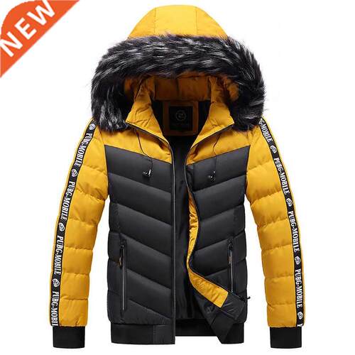 New Winter Fashion Jacket Parker Men Autumn and Winter Warm