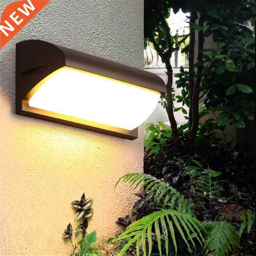 18/30W Outdoor Front Door Balcony Wall Lamp With Radar Motio