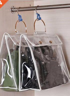Hanging Handbag Organizer Wardrobe Closet Transparent