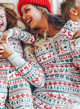Chrstmas Famly Matchng Pajamas Set Mother Father Kds Mat