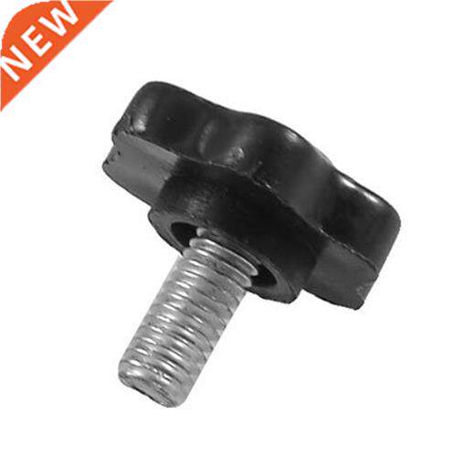 5 Pcs M6 x 15mm Male Thread 25mm Hex Shaped Head Clamping Kn