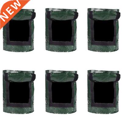 10 Gallon Plant Grow Bags-6 Packs Fabric Grow Pots For