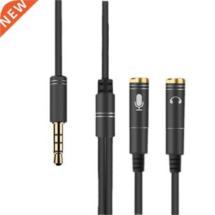 3.5mm audio cable telephone ordinateur casque microphone com