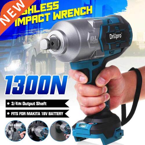 100N.m High Torque Brushless Electric Impact Wrench /4-inc
