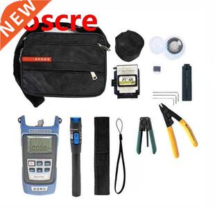 12pcs/set Fiber Optic FTTH Tool Kit with FC-6S Fiber Cleaver