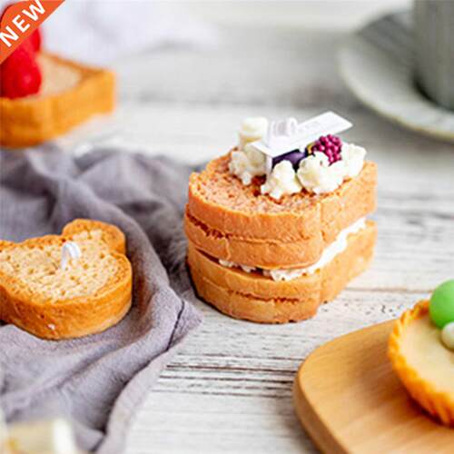 Silicone D Toast Shape Molds Toast Bread Soap Mold