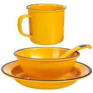 1 Set Melamine Bowl Kit Bowl Cup Plate Kit Kitchen Soup