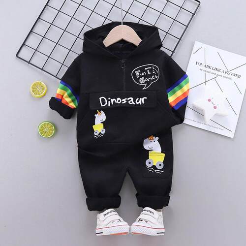 Autumn Newborn Clothes Spring Baby Boys Clothes Hoodies+Pant