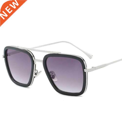 Luxury Design Tony Stark Sunglasses Women 2021 Thin Border M