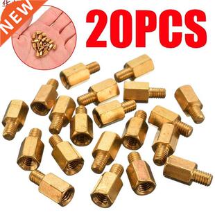 20Pcs Computer Accessories M3 PC PCB Mboard Brass Stand