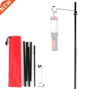 Portable Folding Lamp Pole Ultralight Hiking Camping
