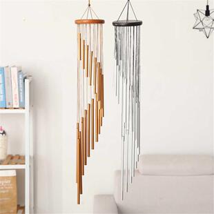 90cm 18 Tubes Wind Chimes Metal Wind Bells Garden Patio Outd