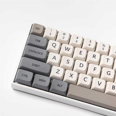 XDA Profile 120 PBT Keycap DYE-SUB Personalized Minimalist W