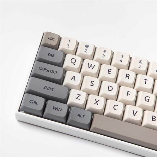 XDA Profile 120 PBT Keycap DYE-SUB Personalized Minimalist W