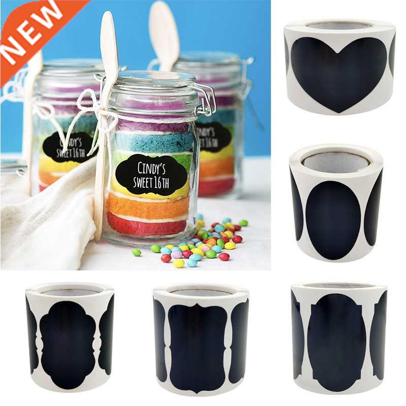 120/150Pcs Self-dhesive Sticker Lbel PVC Rewritble Chlkb