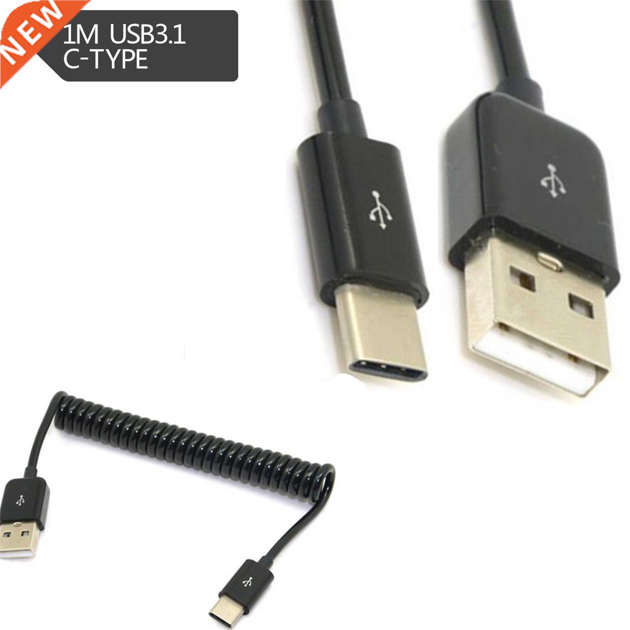 USB 3.1 C-TYPE male to 2.0 AM adapter adaptor Cable 1.0M 3FT