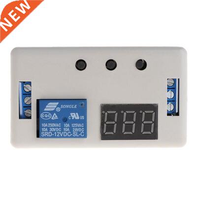LED Digital DC 12V Time Delay Relay Module Programmable Time