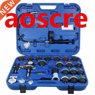 28pcs Universal Radiator Pressure Tester Kit Cooling System