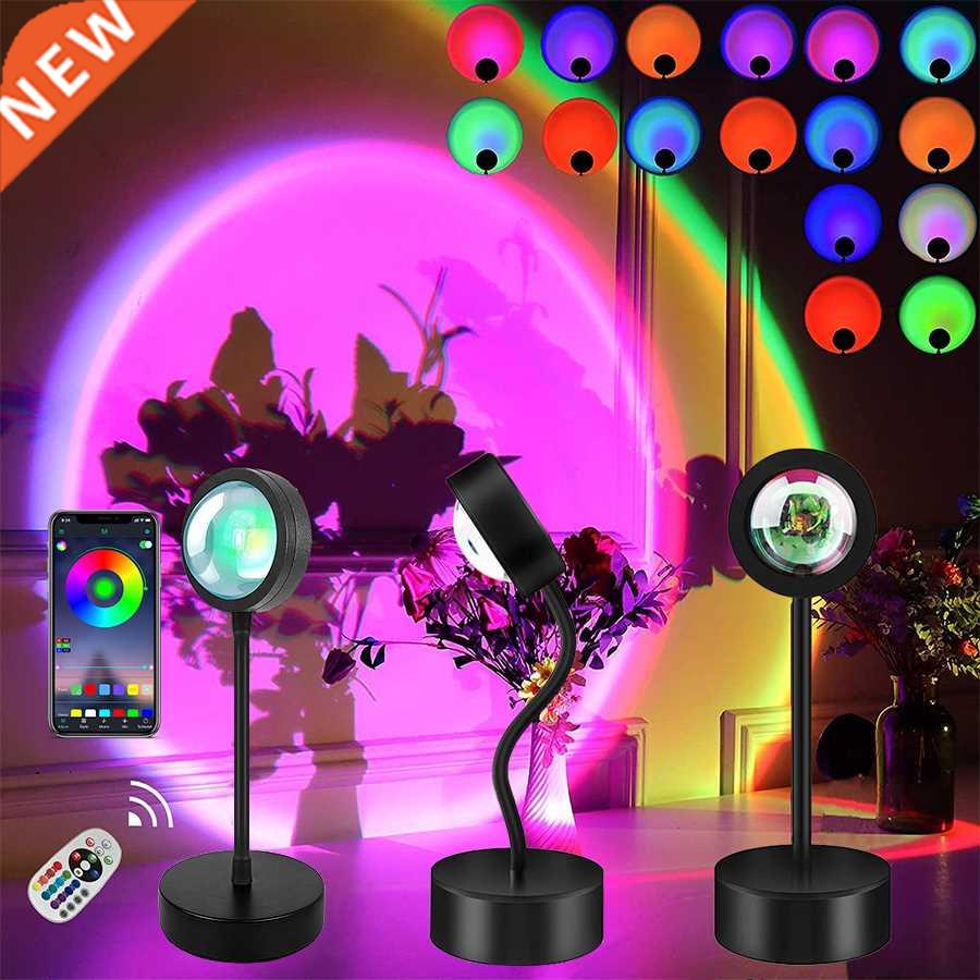 Smart Bluetooth Sunset Projection Lamp Sunset Projector Nigh