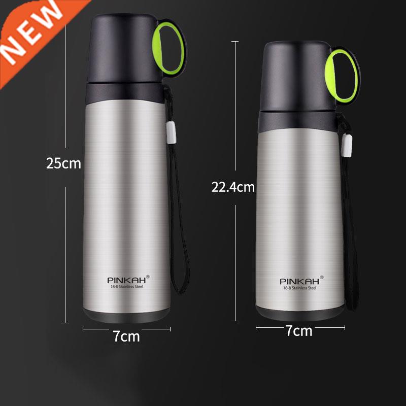 PINKAH Thermos Bottle 420ml 520ml Stainless Steel Vacuum Fla