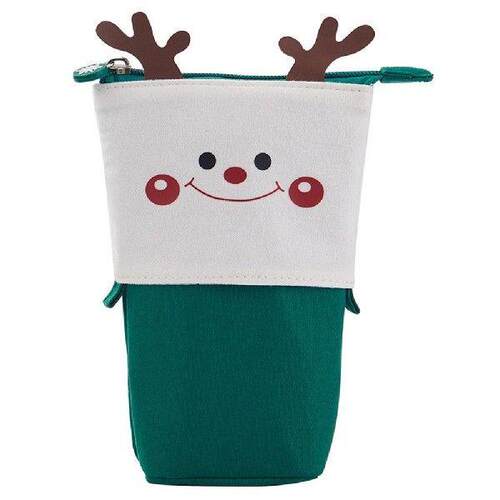and Up Pencil Holder Telescopic Canvas Pencil Organizer