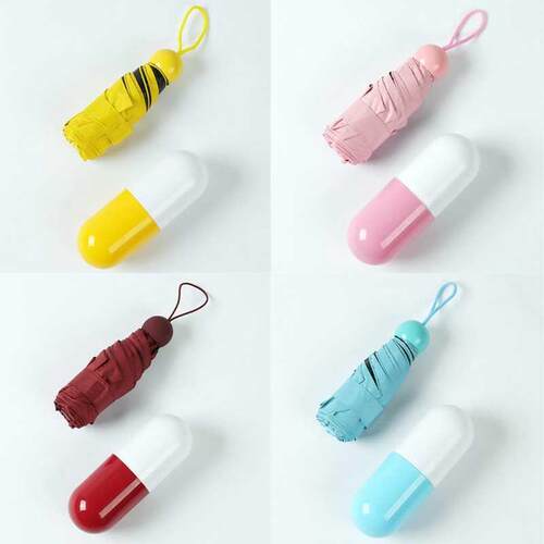 Mini Capsule Pocket Pasol Girl UV Proof Waterproof
