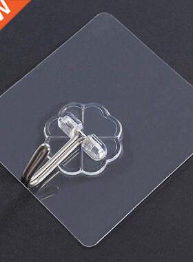 5 Pcs Strong Transparent Suction Cup Sucker Wall Hooks